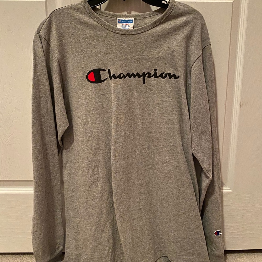 champion long sleeve shirt